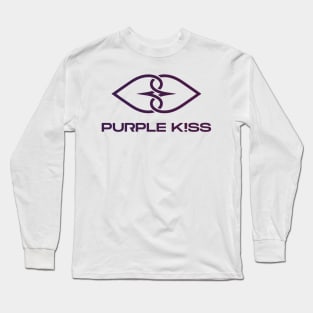 Purple Kiss Logo Long Sleeve T-Shirt